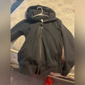 Lulu scuba zip up hoodie